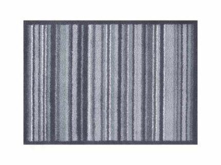 Turtle Mat, Small 40x60cm Slate Stripe Highly absorbent Indoor barrier mat with Multi-Grip backing