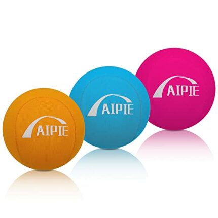 AIPIE 3 Stress Ball Hand Strength Trainer Physiotherapy 1 Soft 1 Medium 1 Hard Gel Massage Balls Set for Adult Kid Anxiety Relief Comfort Grip Re