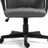 Centro Executive Office Chair, Ergonomic Computer Desk Chair Adjustable Height Desk Chairs Heavy Duty 360° Swivel Comfy Gaming Chair, PU Leath