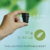 CuloClean Portable Bidet for Toilet or Travel (Black). Compatible with Every Bottle. Discreet, Ecological, Mini, Elderly, Sprayer, Bio, Personal,