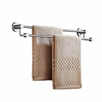 N/A Towel Rack Towel Bar Bathroom Towel Holder Kitchen Dish Cloths Hanger SUS304 Stainless Steel