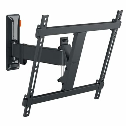 Vogel's TVM 3425 full-motion TV wall bracket for 32-65 inch TVs, Max. 55 lbs (25 kg), Swivels up to 120º, Full-Motion TV wall mount, Max. VESA 40