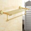 HIGOH Towel Racks, Bathroom Towel Rack Wall Mounted Towel Holder,Bathroom Accessories Bathroom Shelf,Towel Rack,Towel Hanger,Towel Holder Bath Ha
