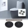 10Pcs Toilet Seat Washer Replacement Toilet Seat Hinge Fitting Replacement Rubber Accessories for Loose Toilet Seats 27mm/1.1inch