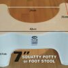 Bathroom Toilet Stool, Medically Tested Squatting Position, Non-Invasive Remedy For Haemorrhoids, IBS, Bloating, Flatulence, Constipation - Align
