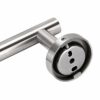 BTSKY 40CM Wall Mount SUS304 Stainless Steel Brushed Hand Towel Holder Hanger Rail Organizer Rack Bar Clothes Hanger Rack Holder Bathroom Accesso