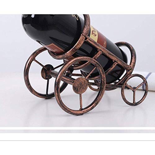 CZDYUF Wine Rack - Creative Metal Wine Rack Home Decoration Ornaments Wine Cabinet Wine Rack