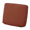 Classic Accessories Montlake FadeSafe Water-Resistant 21 x 20 x 4 Inch Patio Lounge Back Cushion, Antique Beige, Outdoor Loveseat Cushions