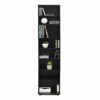 Furinno Space Saving Multimedia Storage Tower, Wood, Espresso, 32.39 (W) x 137.41 (H) x 14.61 (D) cm