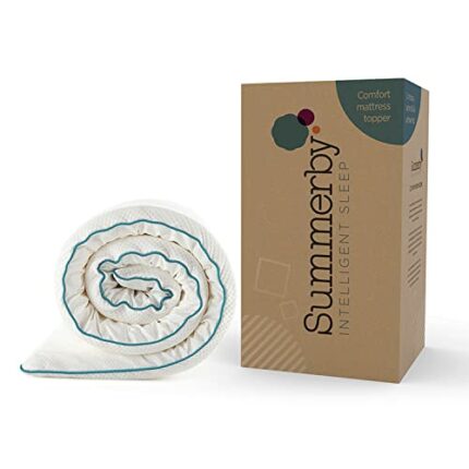 Summerby Sleep Memory Foam Mattress Topper with Anti Slip Technology | 5cm | Double 135cm x 190cm