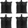 yeesport 4pcs Weight Bags for Gazebo (Max Hold 100lb), Canopy Tent Weight Sandbags, Heavy Duty Weighted Feet Bags for Instant Leg Canopy Tents, I