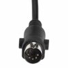 Faderr Recliner Controller Remote Hand Control Electric Recliner Switch, Hand Controller Electric Recliner 5 Pin Plug Round Switch for Sofa Bendi