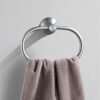 HIGOH Towel Racks, Bath Towel Holder,Bathroom Hand Towel,Towels,Brushed Nickel Stainless Steel Nail Wall Mounted Towel Holder Storage Rack,Bathro