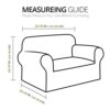 Pretty Jolly Spandex Loveseat Cover Super Soft 1-piece Beige Slipcover for Loveseats Stretch Universal Couch Cover for Living Room Easy Fit Washa