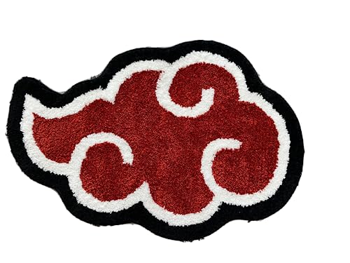 EXIGENT Premium Red Cloud Ultra Soft Anti-Slip Floor Door Mat Rug (RedCloud)