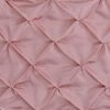 AMSKA INTERNATIONAL Divan Bed Base Frame Cover Wrap Valance, Artificial Silk, Pintuck Pinch Pleat, Silver Grey, Blush Pink, White, (1006) (Blush