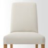 Ikea BERGMUND chair, oak effect/Hallarp beige