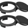 BOBOZHONG Parasol Hole Rings 2PCS Patio Table Umbrella Hole Ring and Cap Set Standard Size Umbrella Thicker Hole Ring Plug and Cap Set Decorative