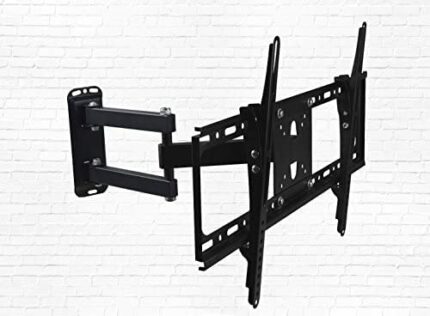 Premier TV Bracket Wall Mount Tilt & Swivel 32" - 60" LCD LED 3D Plasma Flat Screen Televisions Max VESA 600x400 50KG Weight Capacity