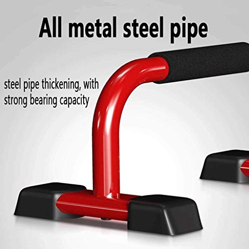 DLOETT Push Up Bars Strength Training, Home Workout Equipment Pushup Handle with Foam Grip and Non-Slip Sturdy Structure Pushup Stands