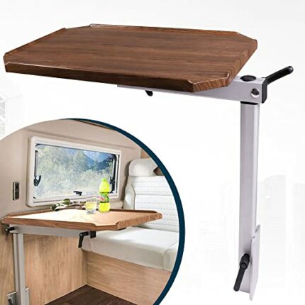 osemar Removable RV Tables with Aluminum Lagun Table Mount and PE Table Board