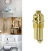 JINXM 2pcs Basin Pop Up Clack Slotted Plug Bolt Assembly Basin Pop Up Click Clack Plug Bolt Replacement Assembly Screw for Most Sink Bath Tub Bas