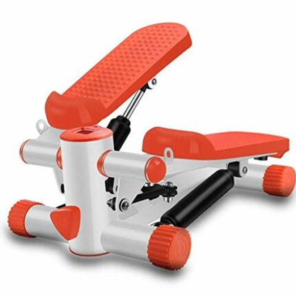 TWDYC Stepper of Exercise Protable Stand Up Stepper for Home Use Adjustable Height and Resistance Orange 38.5 * 31 * 36cm