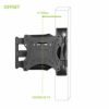 Kanto M300 Full Motion TV Wall Mount for 26-55" TVs | Articulating Arm with 19" of Extension | Up to 135° Swivel | Easy Tilt Design | 5" Offset |