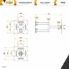 RICOO TV Bracket Tilt Swivel approx 22-37 Inch for LED LCD OLED Curved and Flatscreens R02 Monitor Wall Mount Universal for VESA 75x75-200x200