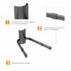 VonHaus Wall Shelf - Wall Mount for DVD Player / PS4 / Cable Boxes/Game Consoles/TV Accessories - Black