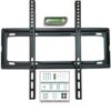NTEK 26-63 Inch TV Wall Bracket, Ultra-Thin Fixed TV Bracket Holds up to 50kg, TV Mount with VESA 200x200mm, 200x400mm,300x300mm & 400x400mm with