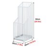 AANAN Umbrella Stands,Nordic Modern Umbrella Stand - Hollow Out, Free Standing Umbrellas Holder Support with Water Tray, Hallway Hall Entryway Um