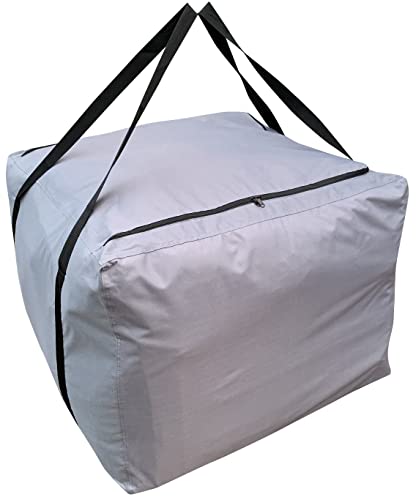 Kingsbridge Garden Furniture Cushion Storage Bag Double Stitching Heavy Duty Moisture Resistant 600D Fabric 80x80x60cm (use indoors/sheltered are