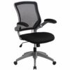 Flash Furniture Office Chair, Metal, Gray, 60.96 x 64.14 x 107.32 cm