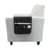 NICEYEA Sofa Chair Couch Armrest Organizer Caddy Anti-Slip Armchair Storage Bag Remote Control Holder for Recliner Couch with Pockets for Cellpho