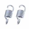 YIMIDM Hammock Spring Hook, Heavy Duty Extension Hook Outdoor Accessories Punch Bag Hanging Chair Wicker Basket Hammock Porch Garden Hammock, 2pc