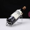 SuproBarware Wine Rack - Stainless Steel Single Wine Bottle Holder Set of 12, Stylish Wine Bottle Organizer Great for Wine Lovers, Countertop Liq