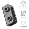 5 Pcs Rectangular Bracket Legs Pop Up Tent Legs Gazebo Replacement Connector Spare Parts for Pop Up Gazebo Tent Outdoor Furniture