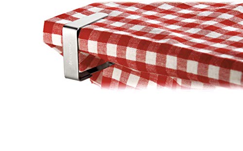 Tescoma "Presto Stainless Steel Tablecloth Clip, Assorted, 4-Piece