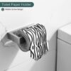 TNOMS Brushed Bathroom Hardware Accessories Set 4 Pcs Stainless Steel Wall Mounted Towel Bar Set, 23.6 Inch Towel Rack Set