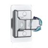 Adjustable Shower Head Holder Replacement, Self-Adhesive Shower Holder Bracket, Wall Mount Handheld Shower Head Holder, Bathroom ABS Shower Brack