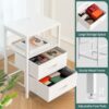 Yoobure Small Night Stands for Bedroom, Nightstand, Bed Side Table
