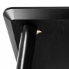 Ikea IDOLF/LISABO table and 4 chairs, 140x78 cm, black/black