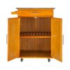 JYDQM Storage Trolley With Table Top Drawers And Cabinets Practical Removable Kitchen Trolley Storage Assistant