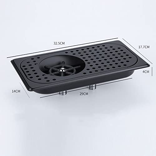 JYJZHX Rinner Stainless Steel Bar Glass Pad Water Tank, Cup Washing Machine Washing Machine Cafe Restaurant Kitchen