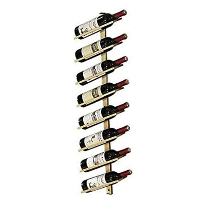 KEppd Wine Rack Wall Mounted - Wall Mounted Wine Rack, Modern Decorative Wall Mounted Wine Bottle Holder for Bathroom Towels, Wash Clothes Kitche