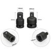 Impact Socket Adaptor Set, Socket Wrench Adapters, 6 Pcs Reducer Adapter for Converter Socket Set 1/4" 3/8" 1/2" 3/4"
