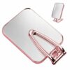 Travel Magnifying Mirror Magnifying Makeup Mirror Double Sided Travel Handheld or Stand Mirror Foldable Makeup Mirrors Handheld Mirror,Travel Mir