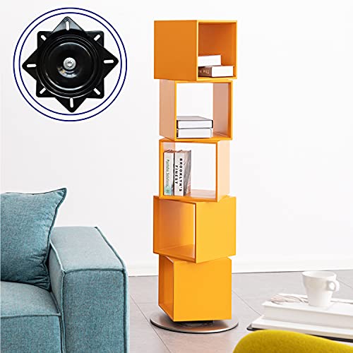 3Pack Heavy Duty Bar Stool Swivel Plate, 6Inch Chair Swivel Base with Solid Ring of Ball Bearings, 400lbs Capacity Replacement Swivel Seat Parts