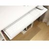 LXXSH Modern Wood Desktop Computer Desk with Keyboard Tray PC Laptop Desk for Study Student Writing Table Home office Work Furniture (Color : A)